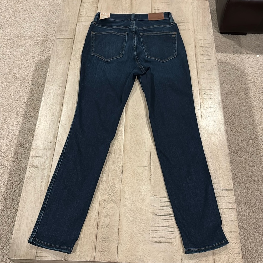 Madewell curvy high rise skinny denim jeans brand new ! - Picture 8 of 8